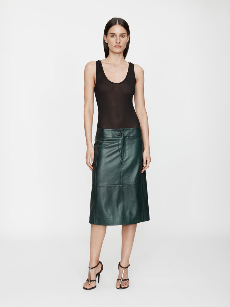 Eddie Leather Skirt - Image 1