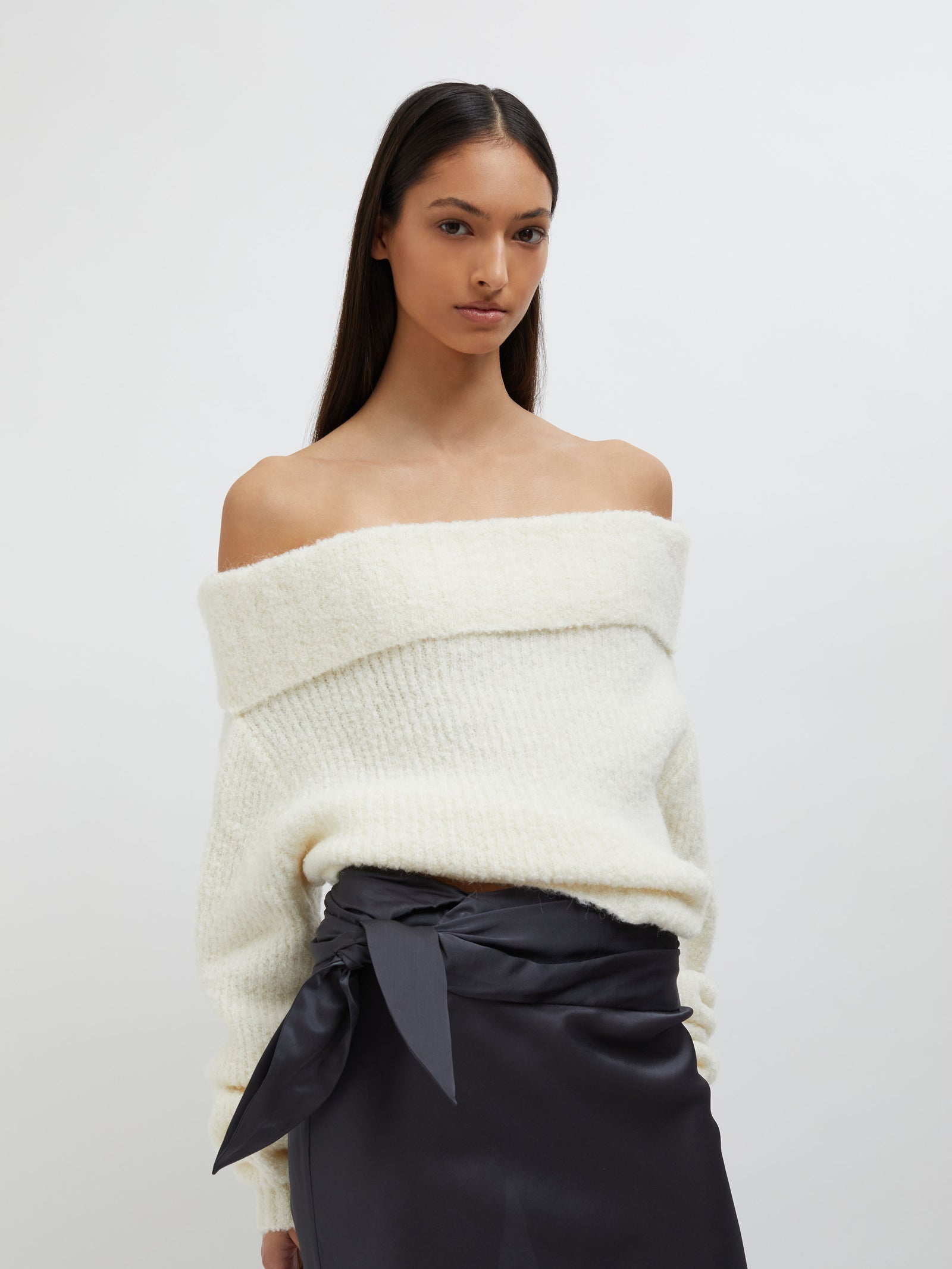 Boucle Knit Shrug