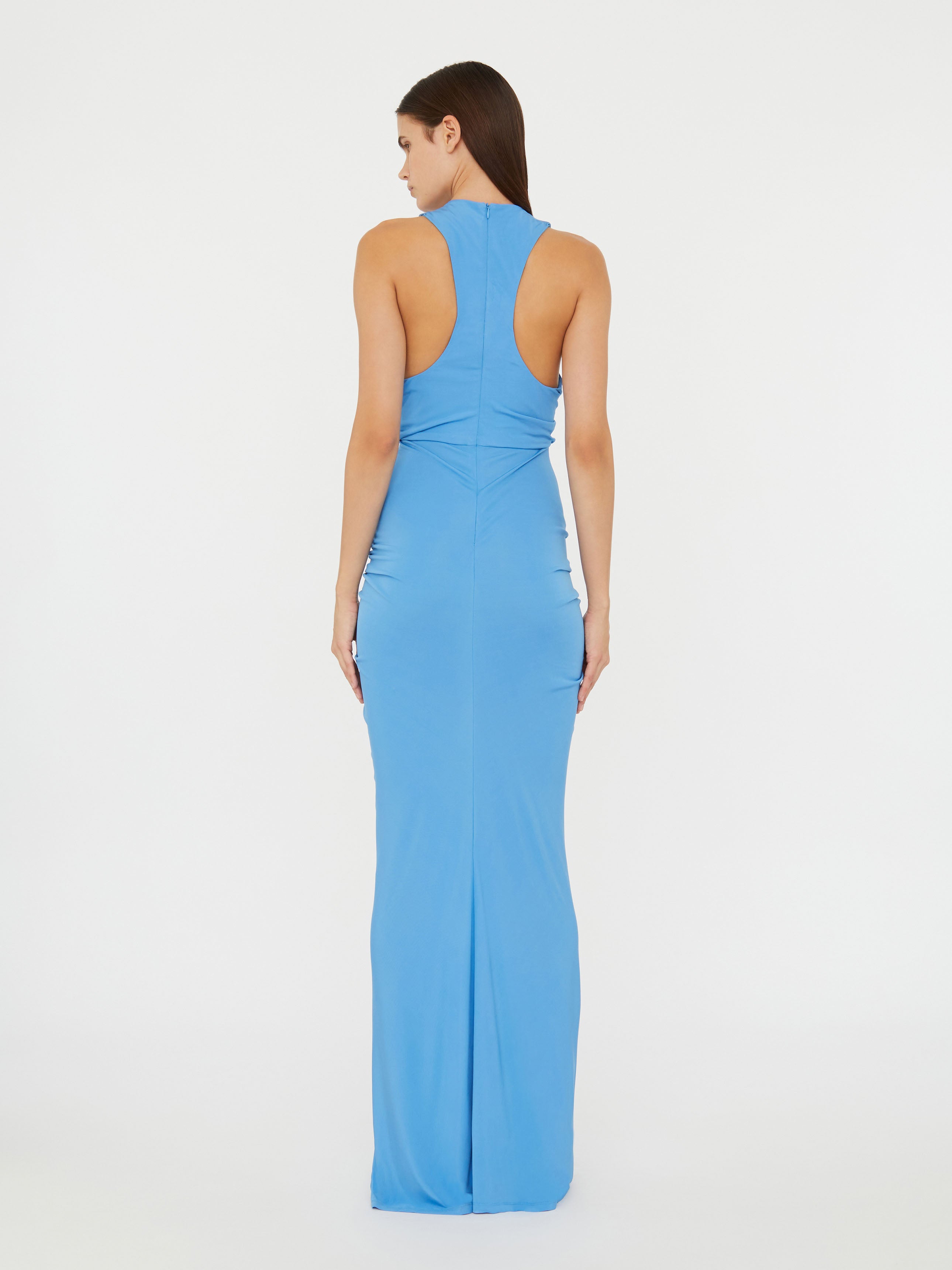 Vivenda Drape Front Dress