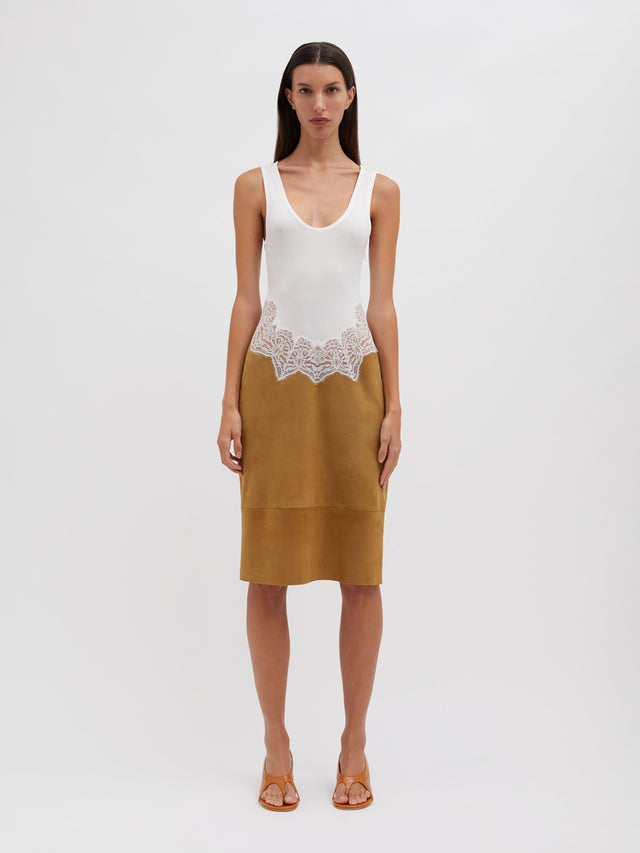 Ribbed tank top dress outlet