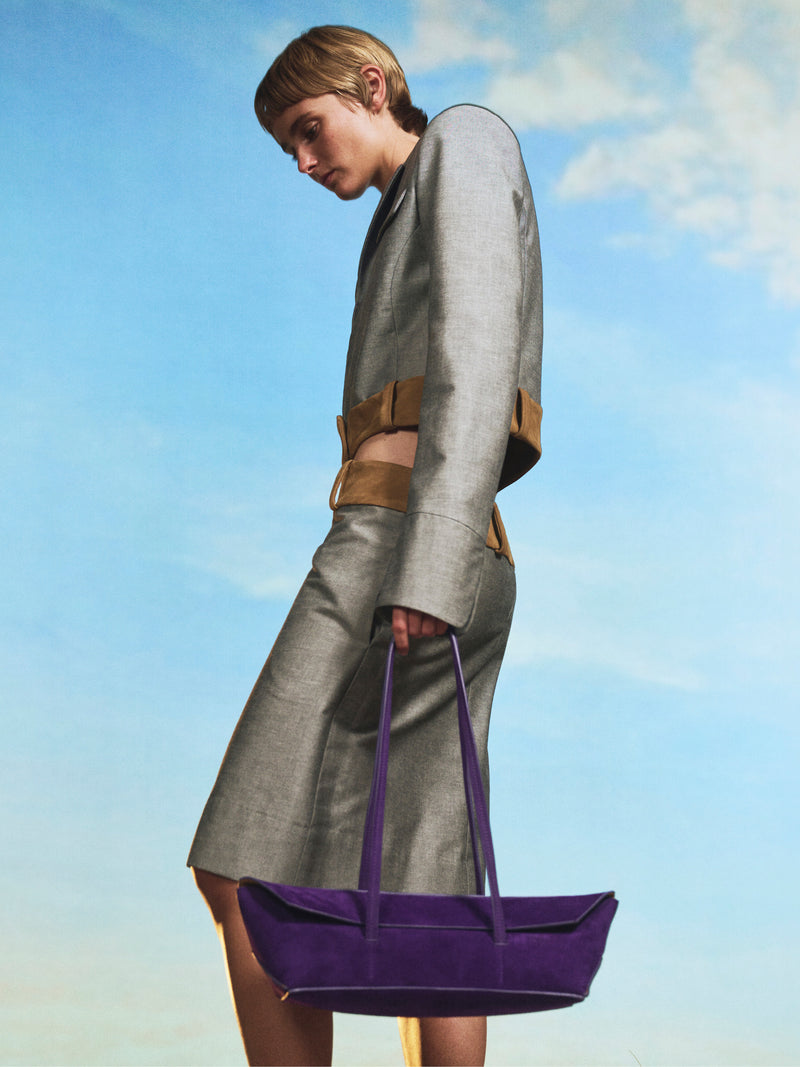 Gondola Suede Mini Tote - Image 4
