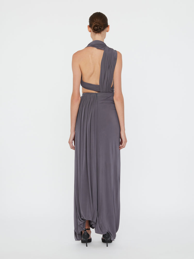 Sculptured Loop Drape Skirt - Image 5
