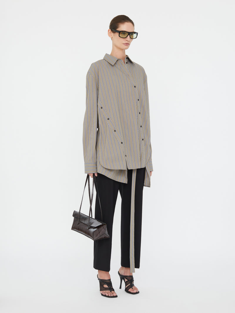 Deconstruct Cotton Shirt Tunic - Image 3