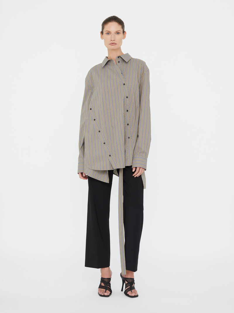 Deconstruct Cotton Shirt Tunic - Image 5