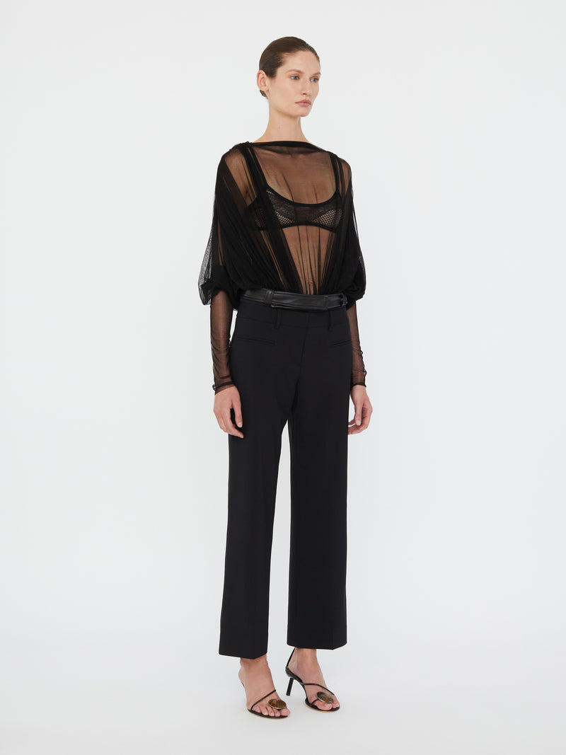 Ripple Tulle Circular Bodysuit - Image 3