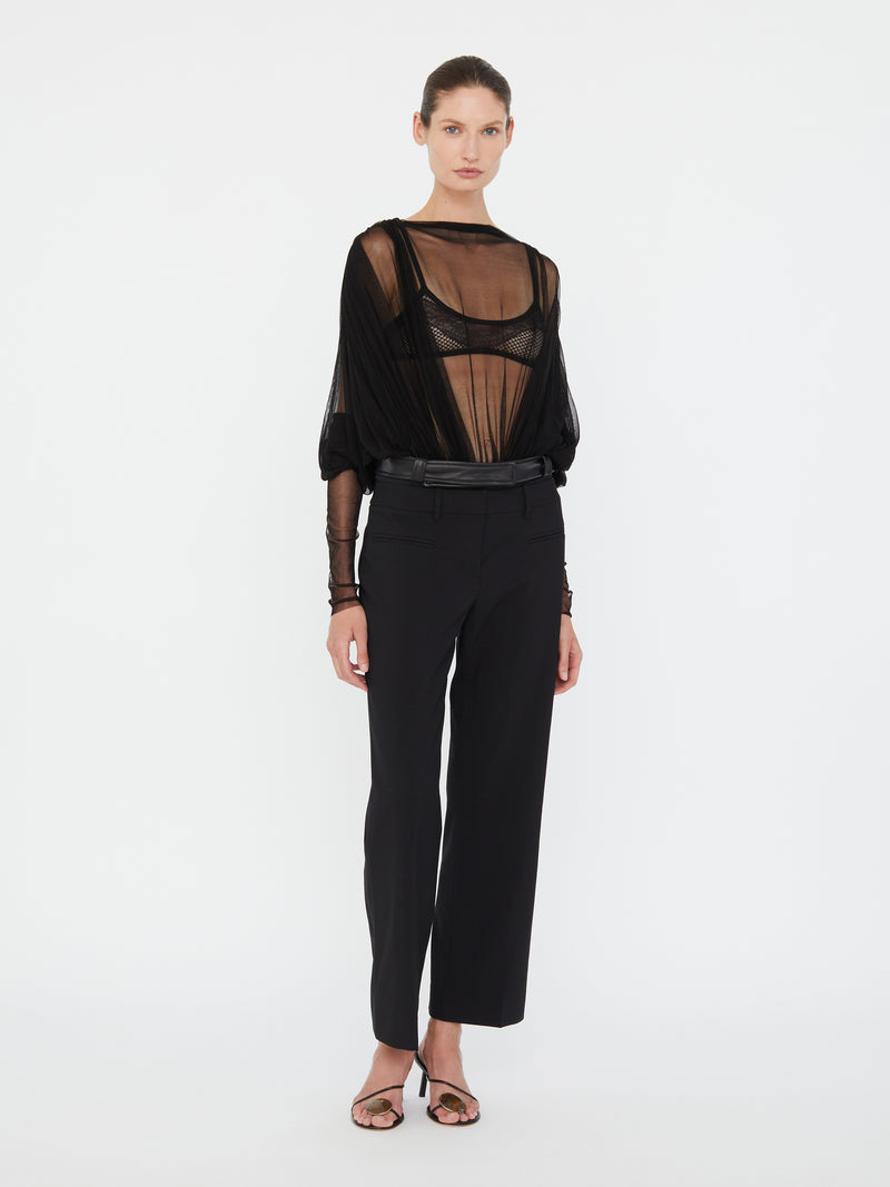 Ripple Tulle Circular Bodysuit - Image 5