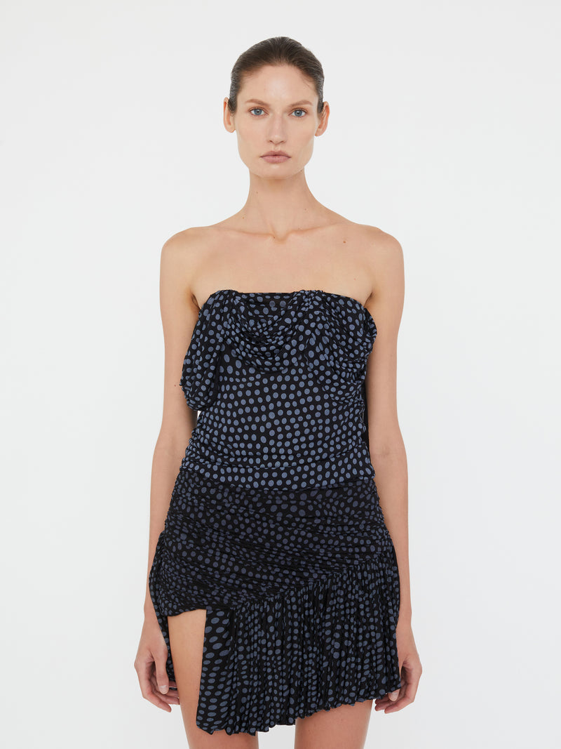 Gyre Draped Mini Skirt - Image 3