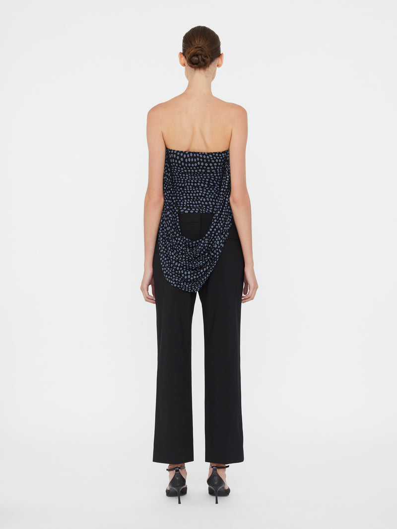 Gyre Draped Jersey Bodice - Image 4