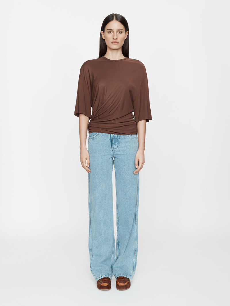 Shibari Jersey Ruche Tee - Image 3