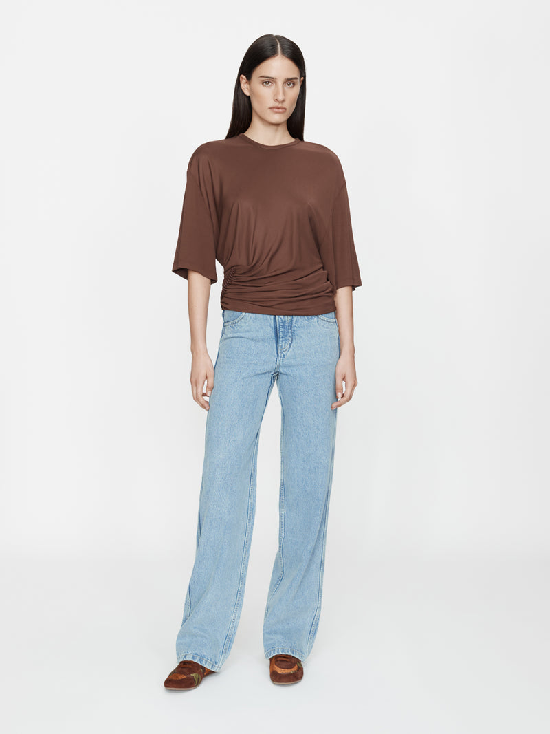 Shibari Jersey Ruche Tee - Image 2