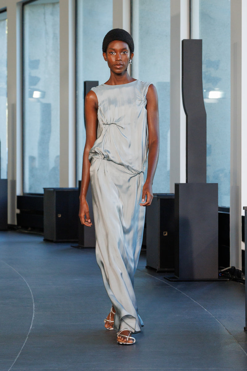 Kacere Bikini Tuck Column Tank Dress - Image 1