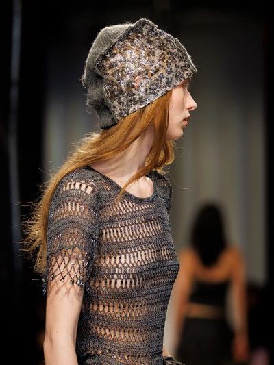 Deconstruct Sequin Beanie