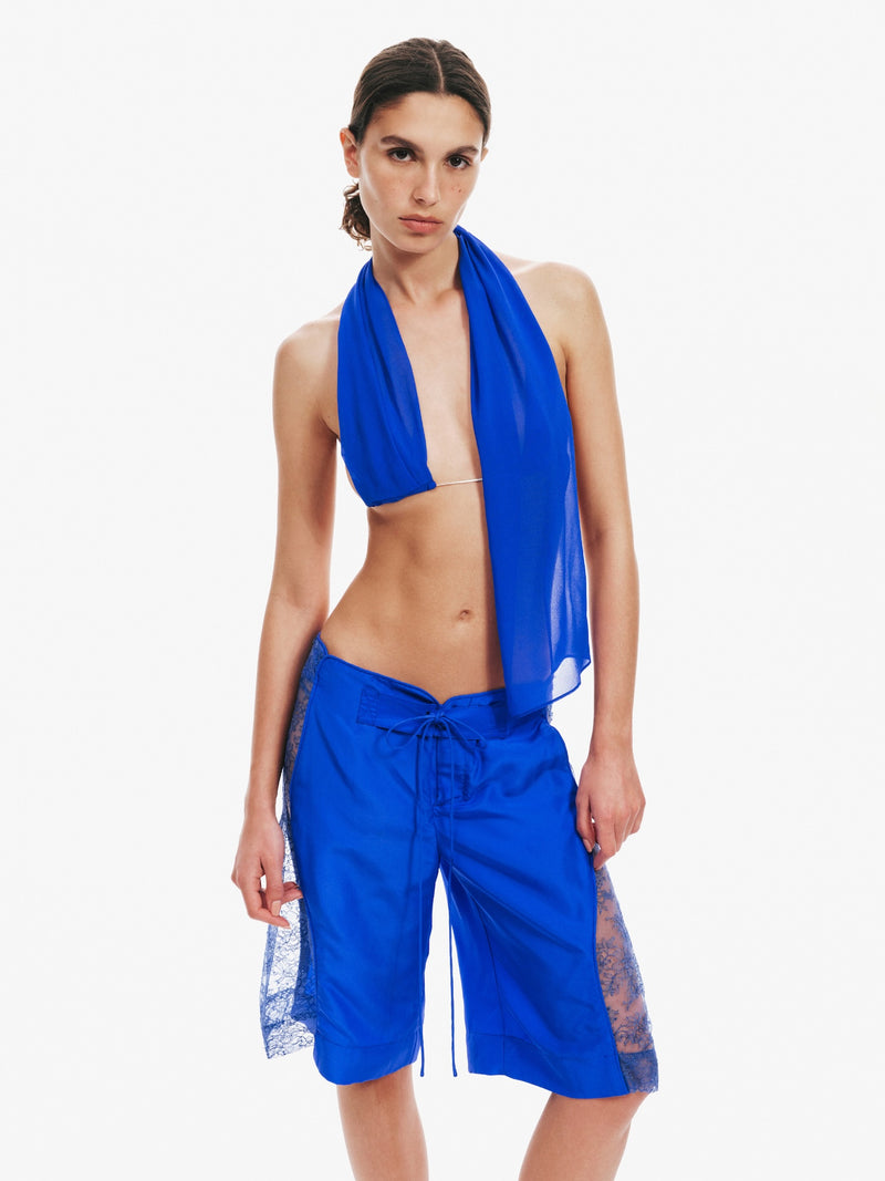 Silk Scarf Chain Bra Top - Image 5