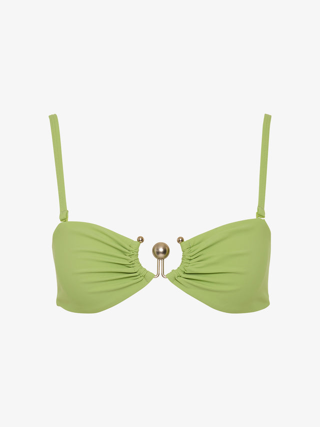 Ruched Prong Bandeau