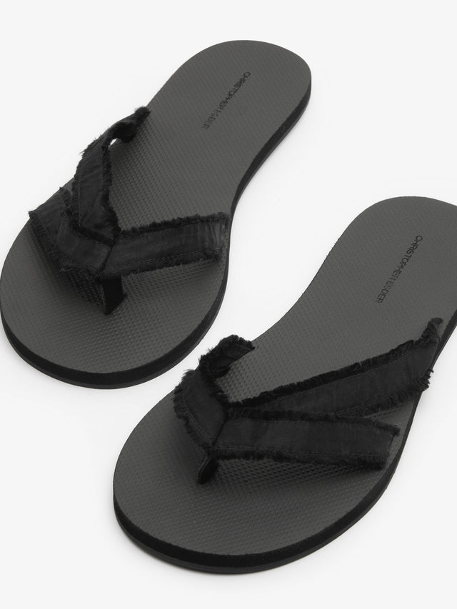 Freya Silk Flip Flop