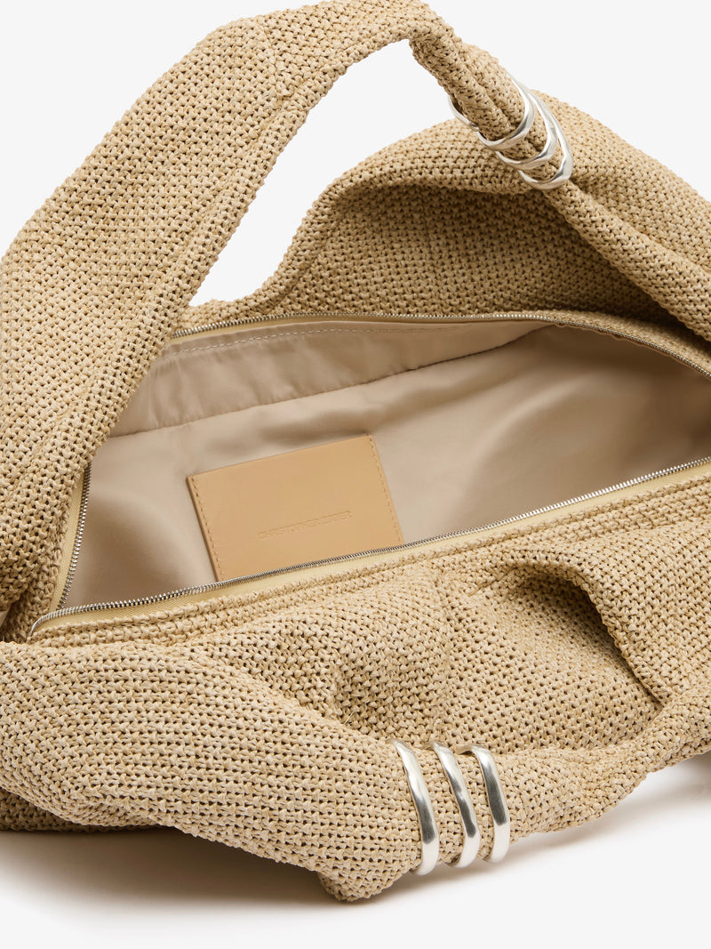 Deia Raffia Tote - Image 3