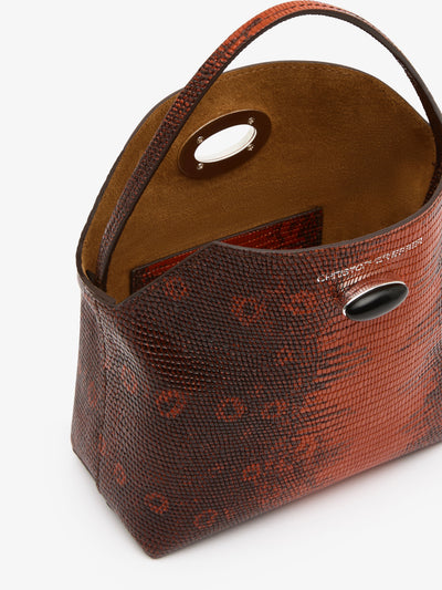 Turnlock Lizard Mini Bag