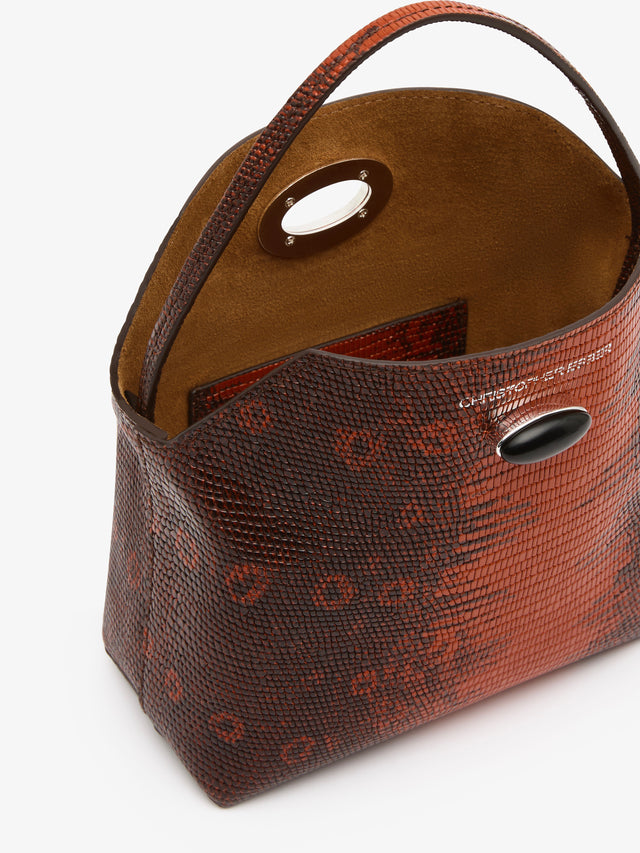 Turnlock Lizard Mini Bag