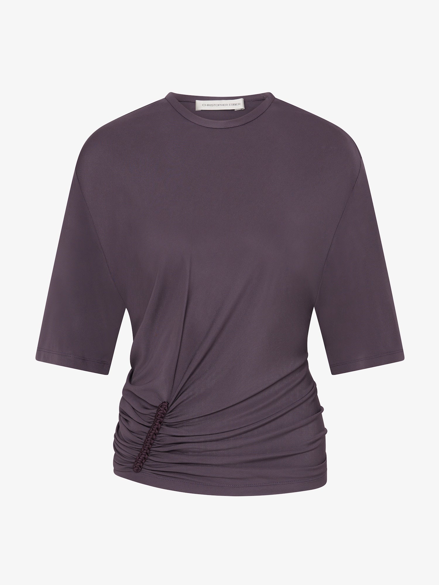 Shibari Jersey Ruche Tee