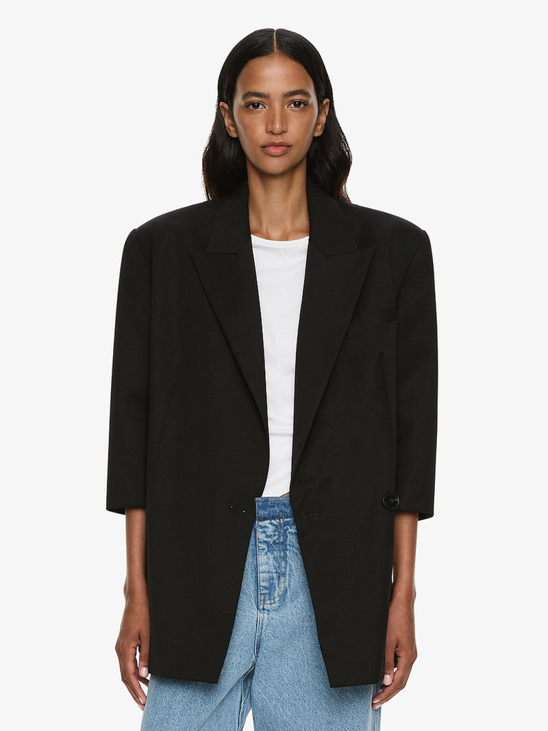 Didion Tailored Crop Sleeve Blazer - Image 1