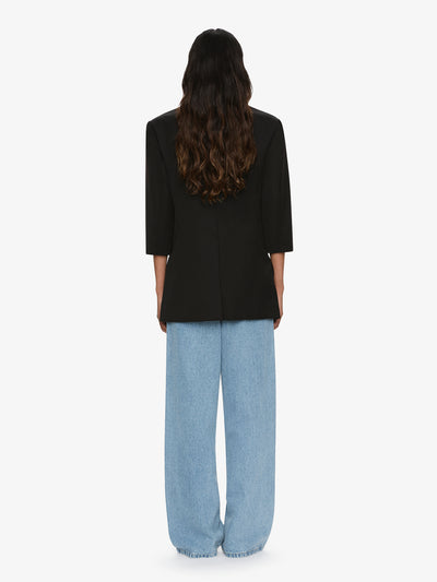 Didion Tailored Crop Sleeve Blazer