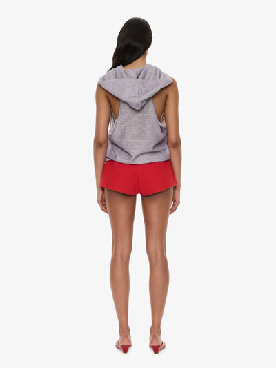 Piled Hooded Top