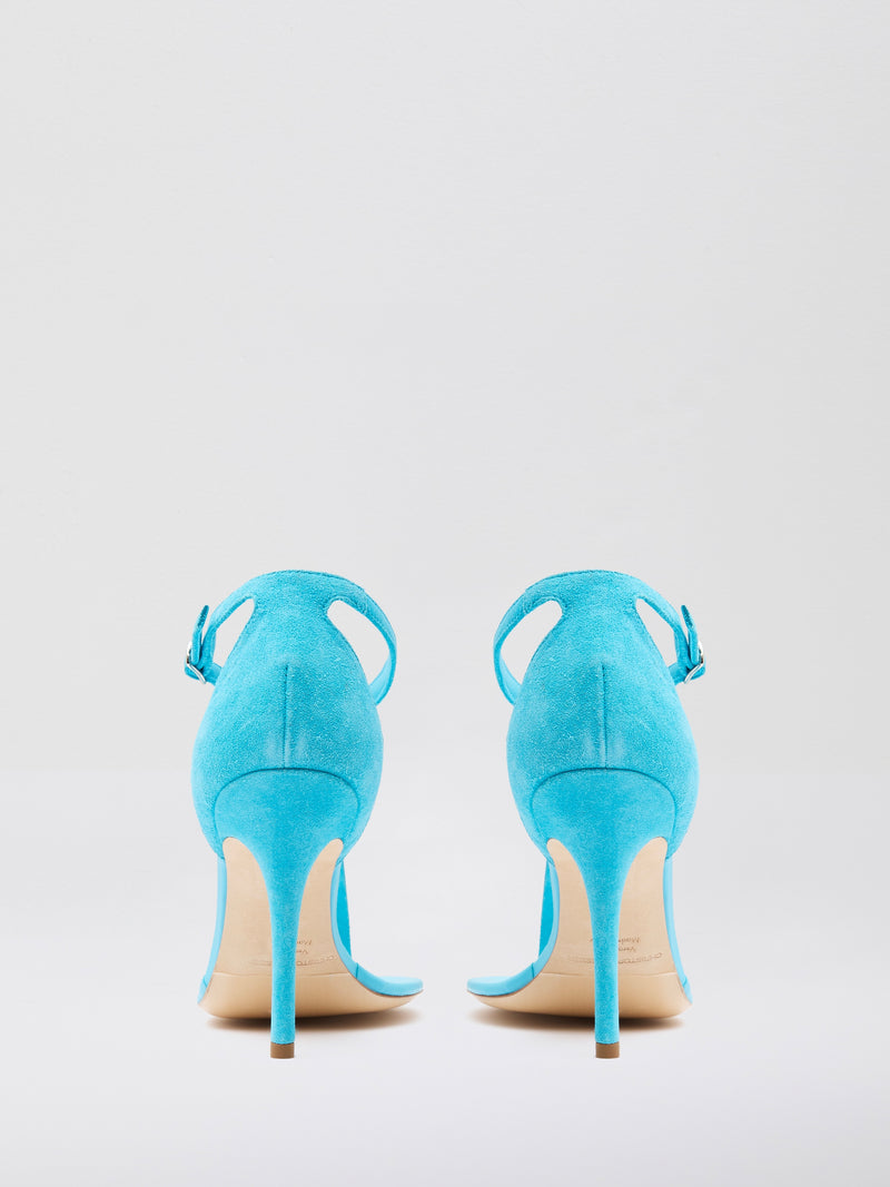Billi T Bar Suede Sandal - Image 5