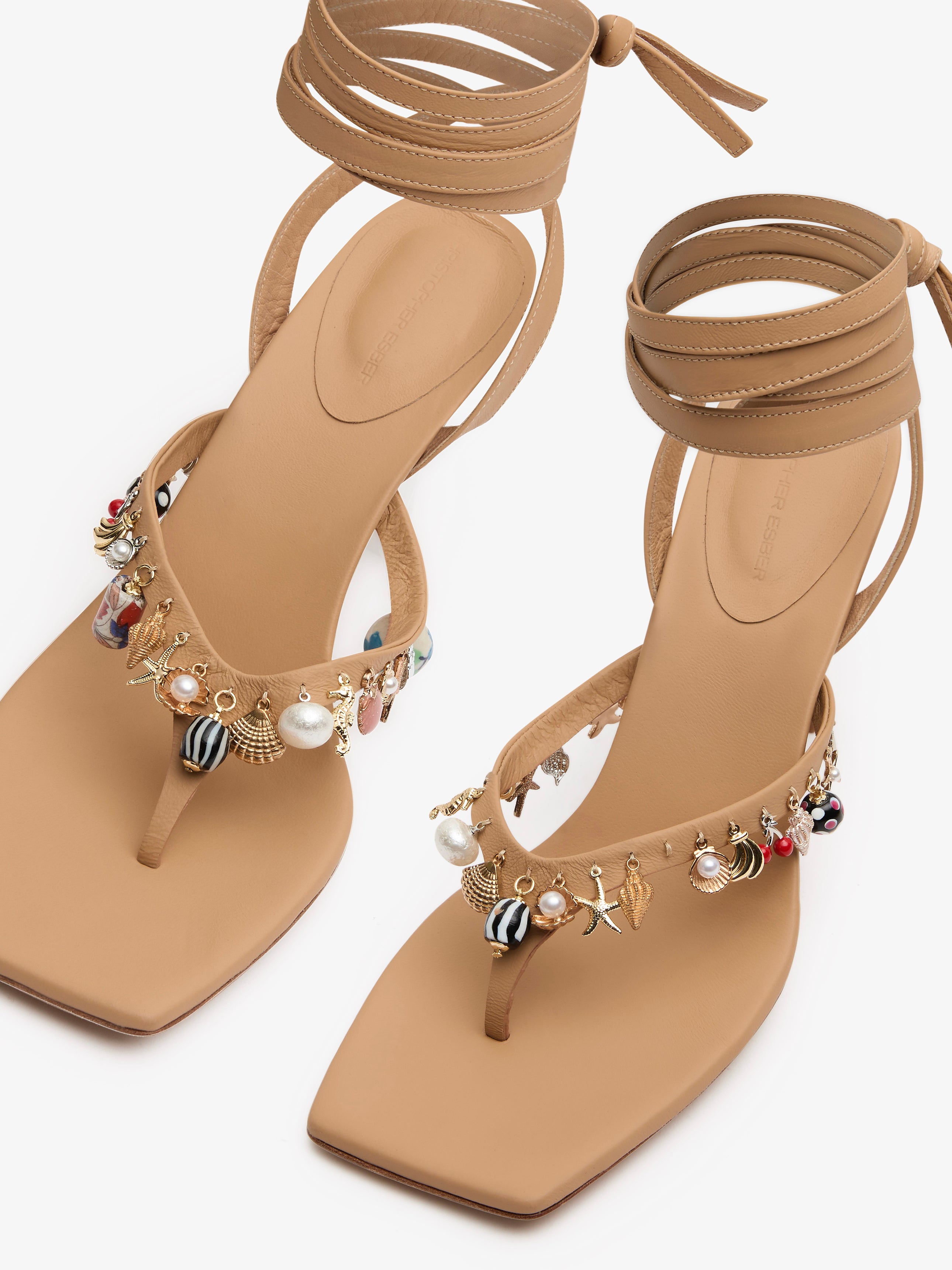 Memento Charm Flip Flop Heel