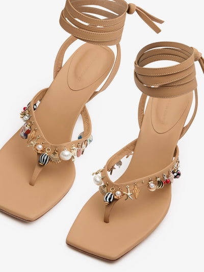 Memento Charm Flip Flop Heel