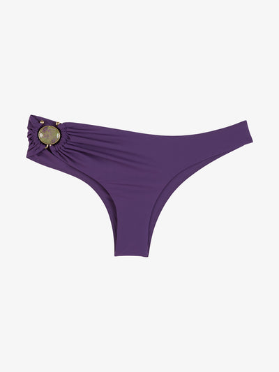 Mineral Stone Side Ruched Low Brief