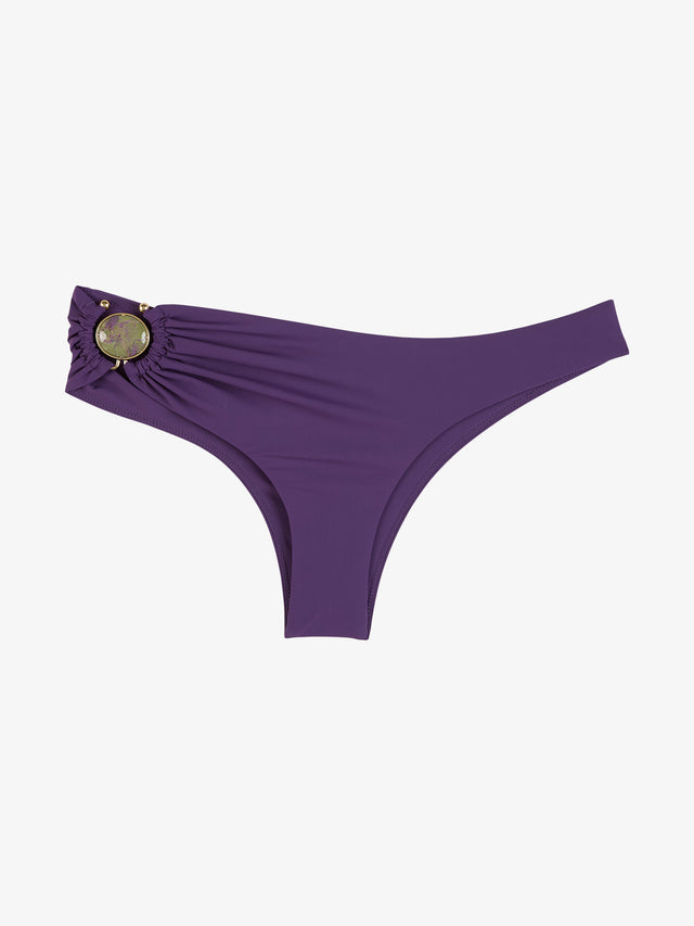 Mineral Stone Side Ruched Low Brief