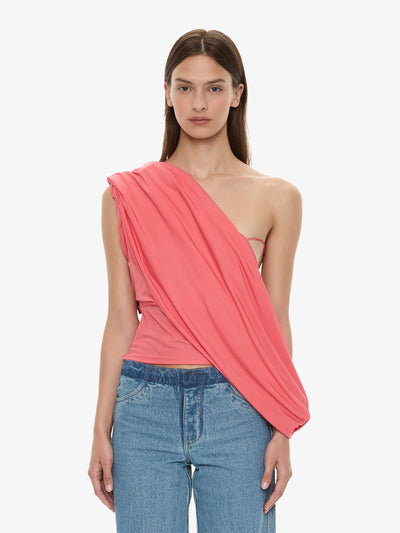 Aiba Draped Jersey Tee