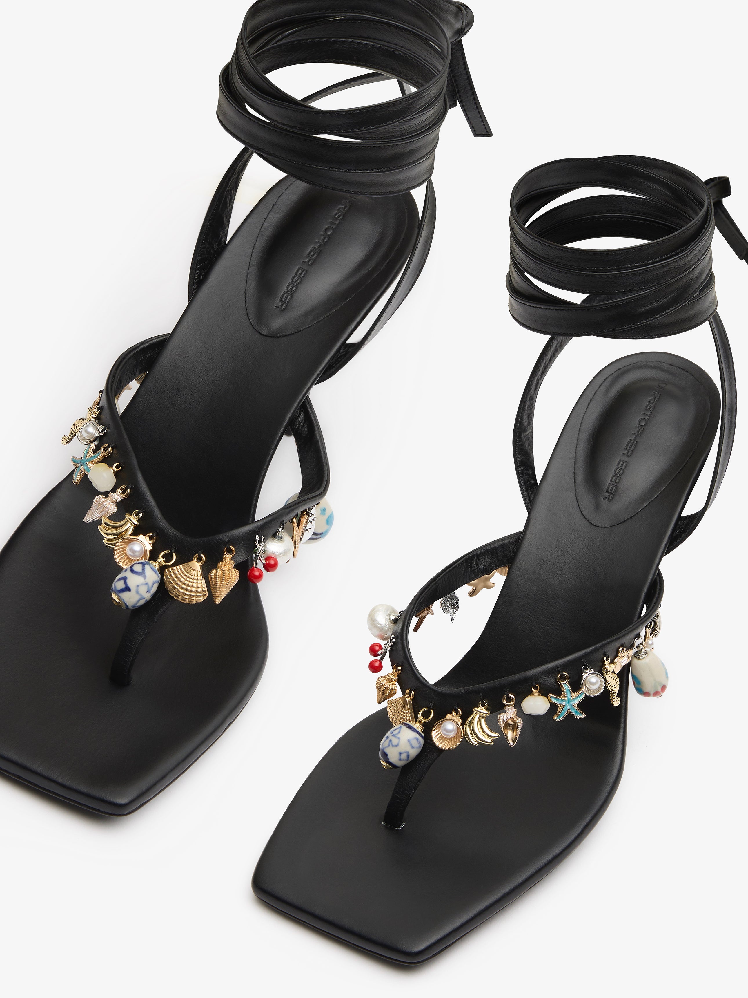 Memento Charm Flip Flop Heel