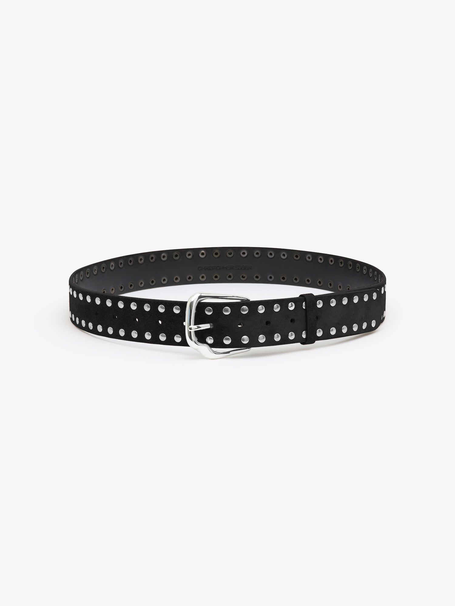 Maverick Suede Studded Belt