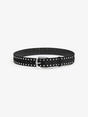 Maverick Suede Studded Belt