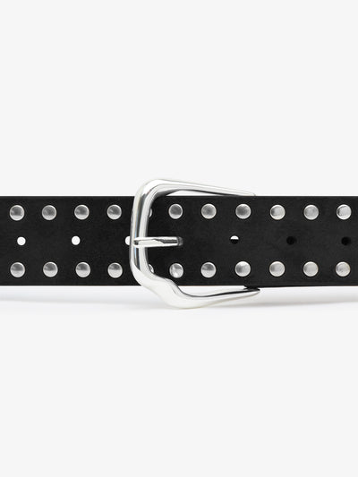 Maverick Suede Studded Belt