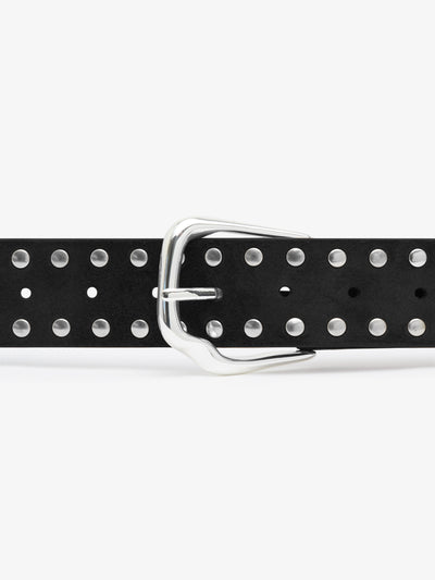 Maverick Suede Studded Belt