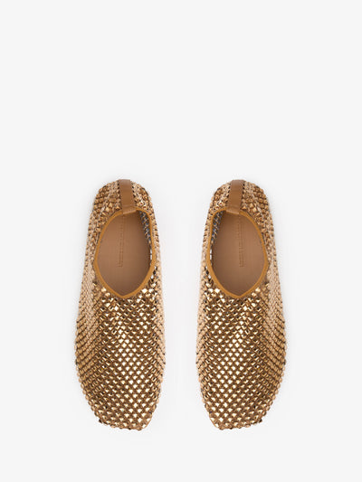 Minette Bezeled Flat