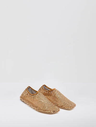 Minette Bezeled Flat