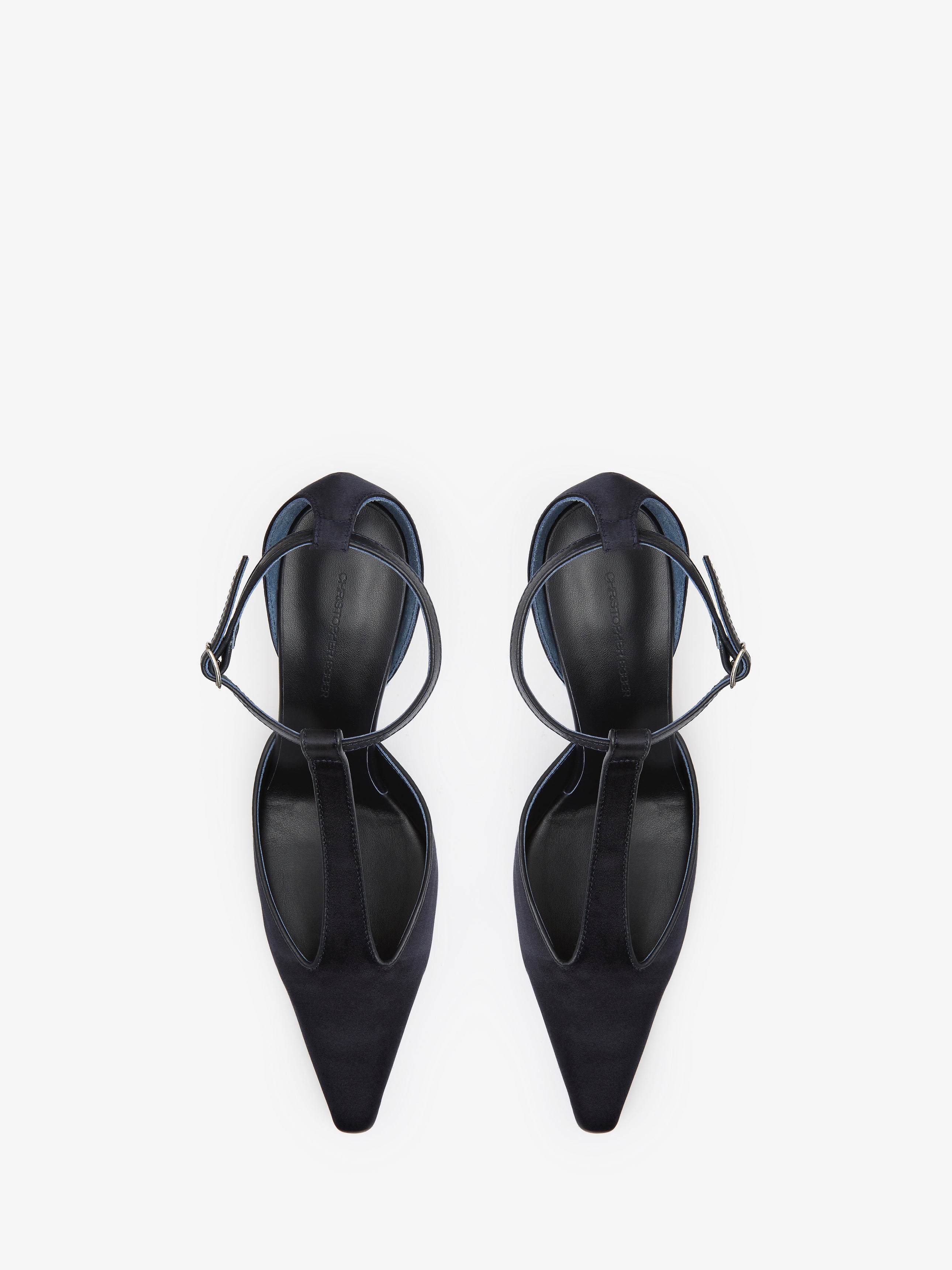 T-Bar Satin Heel