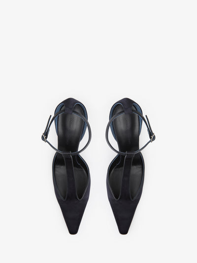 T-Bar Satin Heel