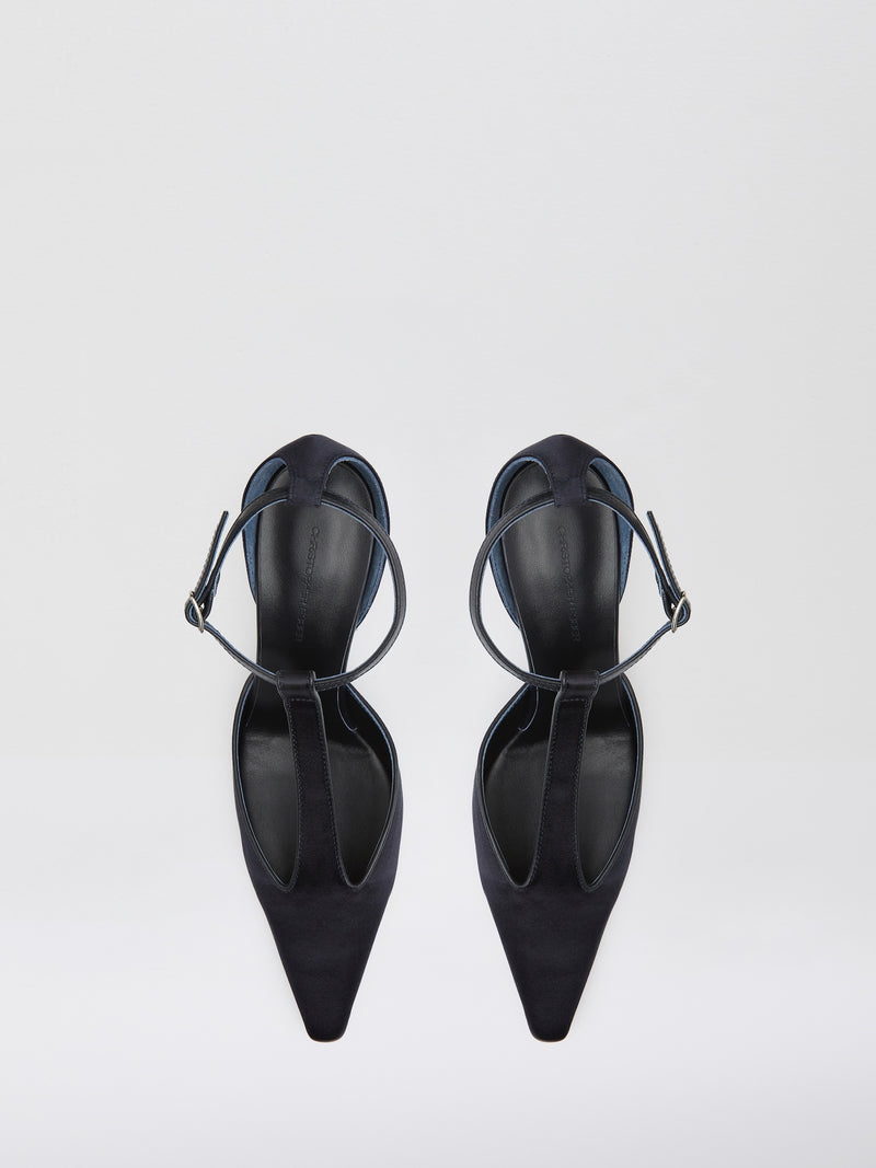 T-Bar Satin Heel - Image 3