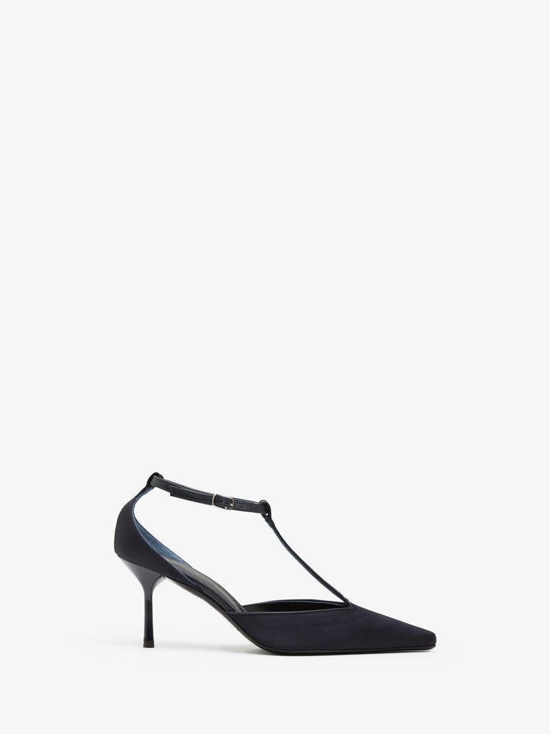 T-Bar Satin Heel - Image 1