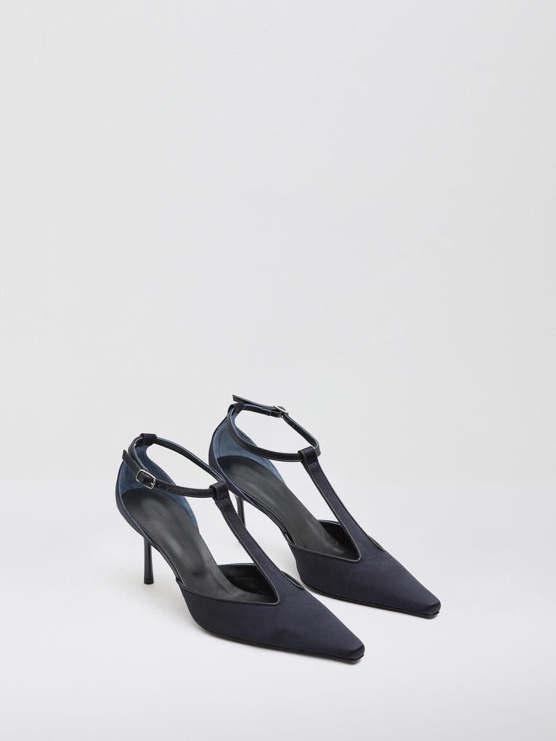 T-Bar Satin Heel - Image 4