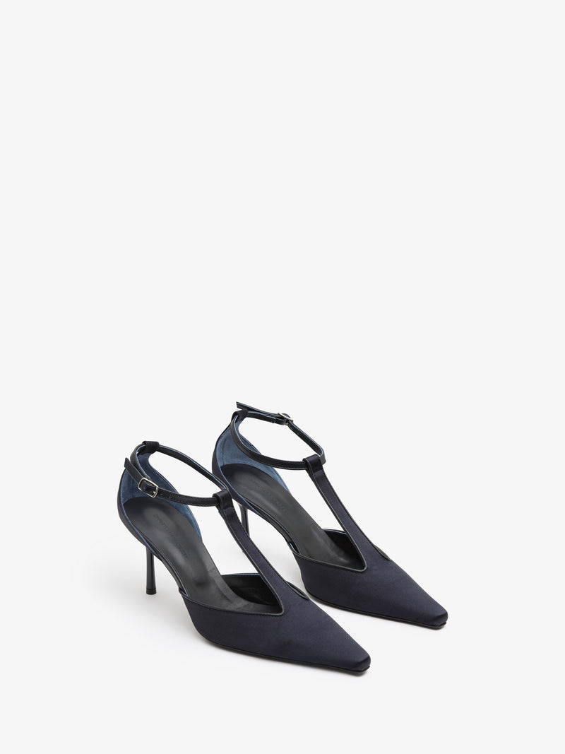 T-Bar Satin Heel - Image 5