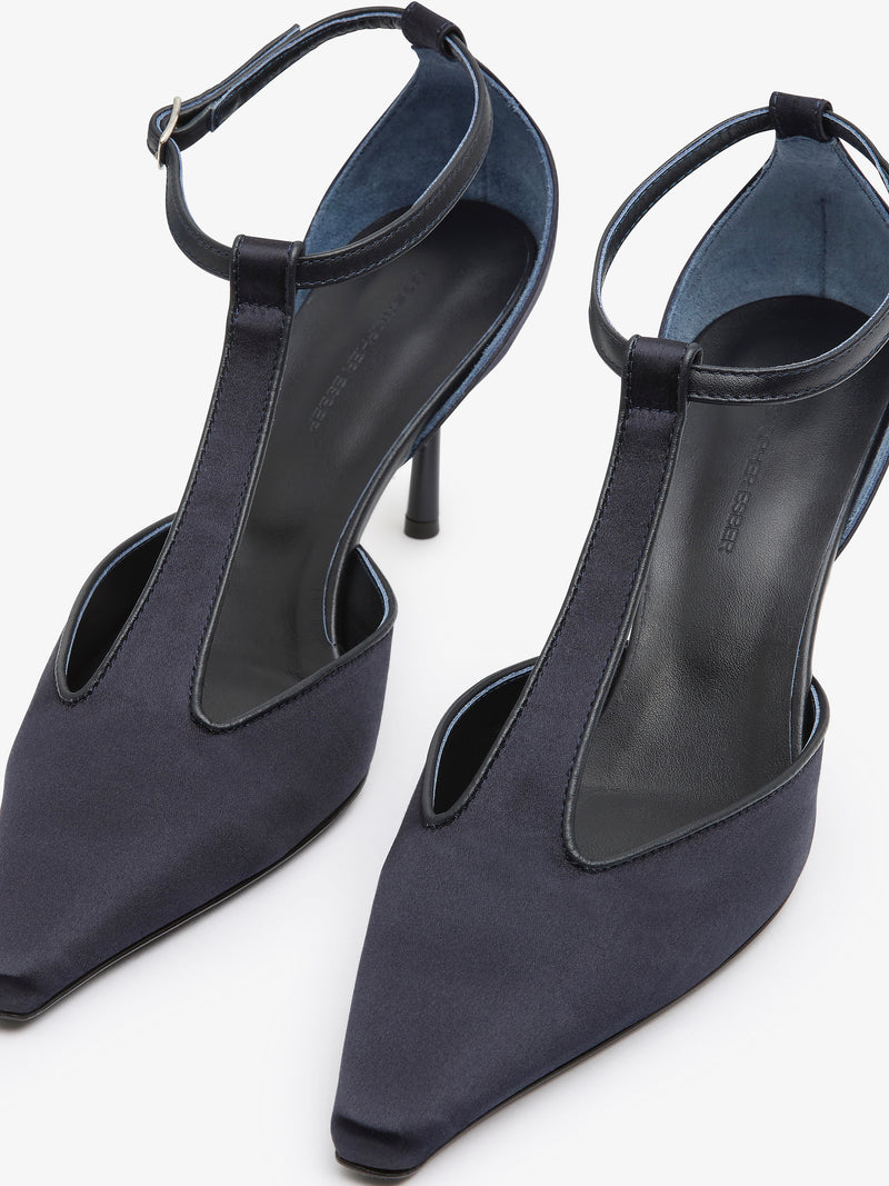 T-Bar Satin Heel - Image 2