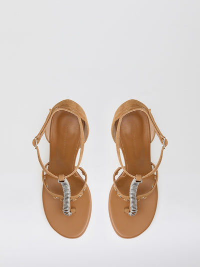 Ludo Pierced Suede Heel