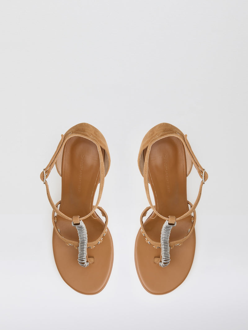 Ludo Pierced Suede Heel - Image 4