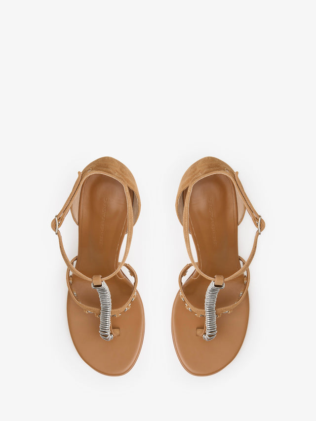 Ludo Pierced Suede Heel