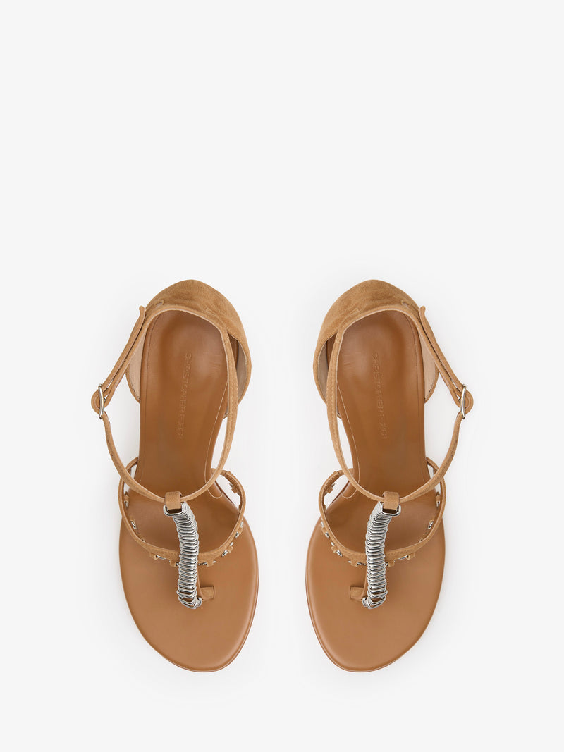 Ludo Pierced Suede Heel - Image 3